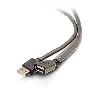 C2G Legrand 139935 Long câble d'extension USB A vers A Blanc Plug and Play 15,2 m - Publicité
