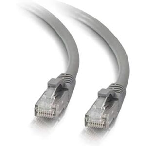 C2G Câble de raccordement sans accroc UTP Cat 5e RJ-45 (M) vers RJ-45 (M) Gris - Publicité