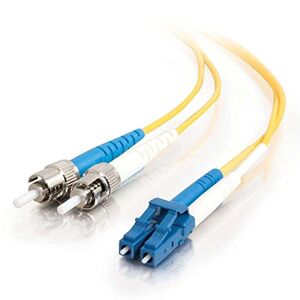 C2G 85596 câble de Fibre Optique câbles de Fibre Optique (LC, St, Mâle/Mâle, OFNR, Jaune, Single-Mode) - Publicité