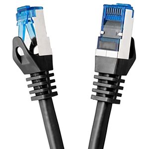 Câbles réseau CABLING ® 2m Cat.7 LAN Câble Droit Gigabit,Gris - (RJ45, Cat 7,  S/FTP PIMF, 1000 Mbit/s) 2 x RJ45 Prise mâle