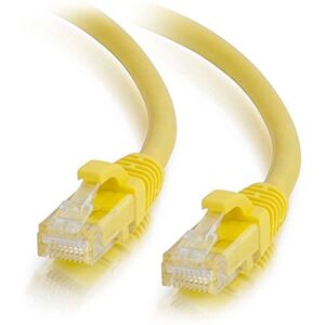 C2G Câble de raccordement réseau Ethernet non blindé Cat6 31366 Jaune 22,86 m - Publicité