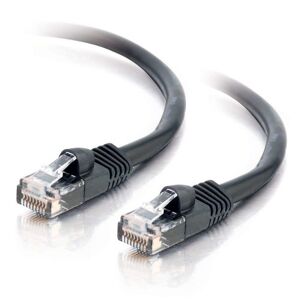 C2G Cables To Go Câble de raccordement sans accroc Cat 5e 350 MHz Noir 7 m - Publicité