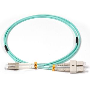 IBM 00MN502 câble de fibre optique 1 m LC OM3 Turquoise Hêtre