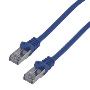 Mcl samar MCL 0.3m Cat6 F/UTP câble de réseau Bleu 0,3 m F/UTP (FTP)