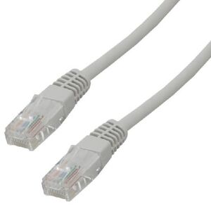 Mcl samar MCL 1m Cat5e U/UTP câble de réseau Gris U/UTP (UTP)