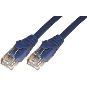 Mcl samar MCL 0.5m Cat6 U/UTP câble de réseau Bleu 0,5 m U/UTP (UTP)