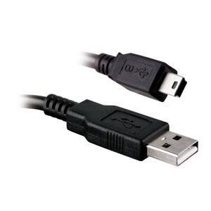 Câble USB 2.0 A/Mini USB Mâle/Mâle 1,8m Noir 570308 - Lot de 8