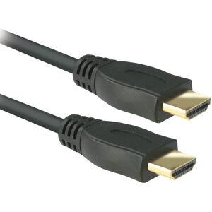 Câble HDMI Mâle/Mâle 4K/3D 1,8m Noir 590459 - Lot de 8