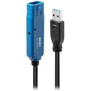 Lindy 43158 câble USB 8 m USB 3.2 Gen 1 (3.1 Gen 1) USB A Noir