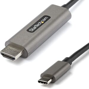 StarTech.com Câble USB C vers HDMI 4K 60Hz HDR10 1m - Câble Adaptateur Vidéo Ultra HD USB Type-C vers HDMI 4K 2.0b - Convertisseur Graphique USB-C ...