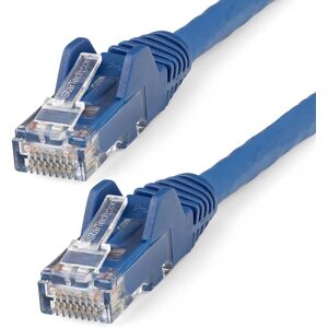 StarTech.com Cable Ethernet CAT6 de 10m - LSZH (Low Smoke Zero Halogen) - 10 Gigabit 650MHz 100W PoE RJ45 10GbE UTP Verifie ETL - Bleu - Cordon de ...