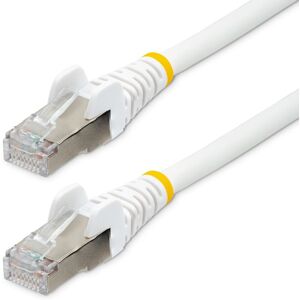 StarTech.com Cable Ethernet CAT6a 5m - Low Smoke Zero Halogen (LSZH) - 10 Gigabit 500MHz 100W PoE RJ45 S/FTP Cordon de Raccordement Reseau Snagless...