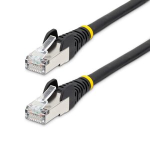StarTech.com Cable Ethernet CAT6a 1m - Low Smoke Zero Halogen (LSZH) - 10 Gigabit 500MHz 100W PoE RJ45 S/FTP Cordon de Raccordement Reseau Snagless...