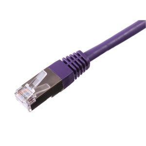 Uniformatic 26463 cable de reseau Violet 3 m Cat6 F/UTP (FTP)