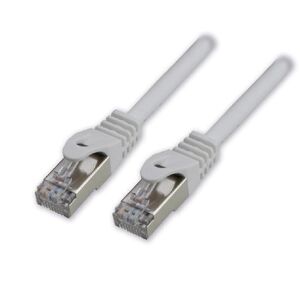 Mcl samar MCL IC5K99A06ASH05W câble de réseau Blanc 0,5 m Cat6a S/FTP (S-STP) Rouge-jaune