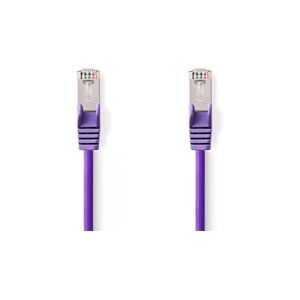 Nedis Câble Réseau Cat 5e Sf/utp Rj45 Mâle - Rj45 Mâle 30 M Violet Usage Non Intensif Nedis