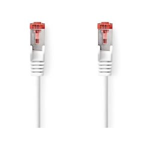 Nedis Câble Réseau Cat 6 S/ftp Rj45 Mâle - Rj45 Mâle 10 M Blanc Usage Non Intensif Nedis