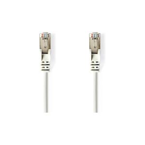 Nedis Câble Réseau Cat5e Sf/utp Câble Rj45 (8p8c) Mâle Vers Rj45 (8p8c) Mâle 7,5 M Blanc Usage Non Intensif Nedis