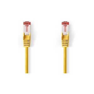 Nedis Câble Réseau Cat 6 S/ftp Rj45 Mâle - Rj45 Mâle 20 M Touche Jaune Usage Non Intensif Nedis