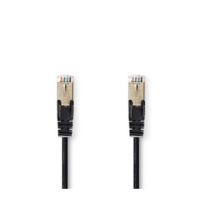 Nedis Câble Réseau Cat 5e Sf/utp Rj45 Mâle - Rj45 Mâle 15 M Noir Usage Non Intensif Nedis