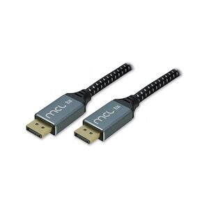 MCL - Câble vidéo DisplayPort tressé 8K/1.4 mâle / mâle - 3m