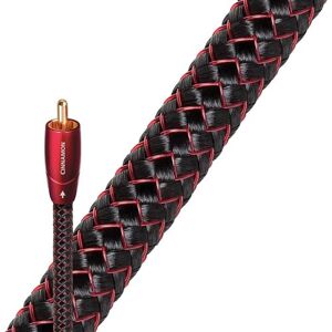 Câble digital coaxial Audioquest Cinnamon 1,5 m Noir et rouge Noir et rouge - Publicité