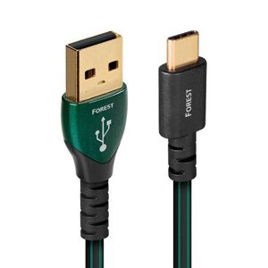 Câble Audioquest USB-A USB-C Forest 1.5 m Vert et Noir Vert et Noir - Publicité