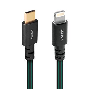 Câble Lightning Audioquest USB-C Forest 1.5 m Vert et Noir Vert et Noir - Publicité