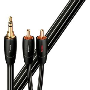 Câble audio Jack 3,5mm Audioquest Tower 1 m Noir Noir - Publicité