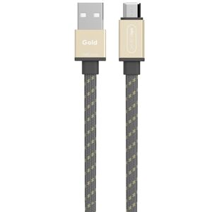 ALLOCACOC Câble Usb Micro Usb Gold