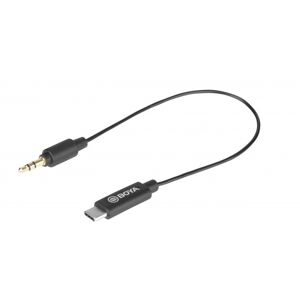 BOYA K2 Adaptateur USB-C vers TRS Mâle 3.5mm