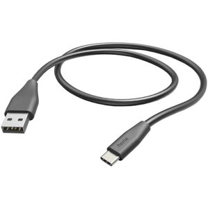 Hama Câble de charge USB-A vers USB-C 1,5 m Noir