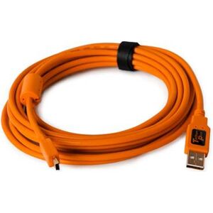 TETHER TOOLS Câble Mini USB 2.0 4.5M Orange