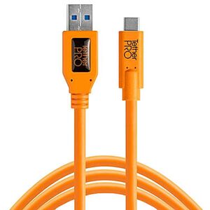 TETHER TOOLS Câble USB 3.0 vers USB-C 4.6M Orange