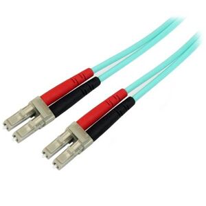 StarTech Fiber Optic Cable 2m Aqua MM 50/125 OM4 - Publicité