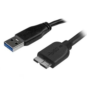 StarTech 0.5m 20in Slim USB 3.0 Micro B Cable - Publicité