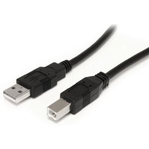 StarTech 30 ft Active USB 2.0 A to B Cable - M/M - Publicité