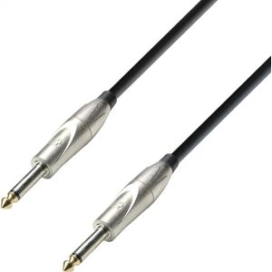 Adam Hall Cables 3 STAR IPP 0900 - Câble Instrument Jack 6,35 mm mono vers Jack 6,35 mm mono 9 m - Câbles pour instruments