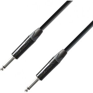 Adam Hall Cables 5 STAR IPP 0900 - Câble Instrument Neutrik Jack 6,35 mm mono vers Jack 6,35 mm - Câbles pour instruments