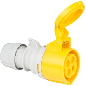 Sonstige PCE CEE 16 A/110 V 4P Plug - female, yellow Jaune, IP44 - Connecteurs CEE