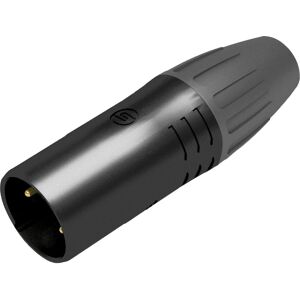 Seetronic XLR 5P Connector - male - IP65 Broches en or plaqué - boîtier noir - Connecteurs XLR 5 pole