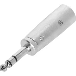 Adam Hall Connectors 4 STAR A JM3 XM3 - Adaptateur jack 6,3 mm stereo vers XLR male - Adaptateurs