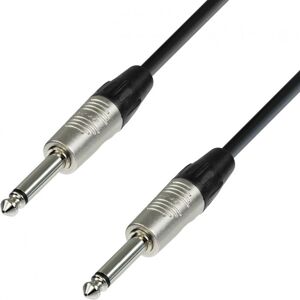 Adam Hall Cables 4 STAR IPP 0150 - Câble Instrument REAN Jack 6,35 mm mono vers Jack 6,35 mm mono - Câbles pour instruments
