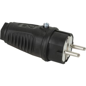 Sonstige Rubber Schuko Connector Male PCE, IP44 - Connecteurs Schuko