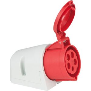 Sonstige PCE CEE 32 A/400 V 5P Wallmount - female Rouge, IP44 - Connecteurs CEE