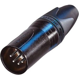 Neutrik XLR 5P Connector, male, Neutrik XX Boîtier en nickel avec contacts argentés - Connecteurs XLR 5 pole