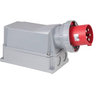 Sonstige PCE CEE 125 A/400 V 5P Wallmount - male Rouge, IP67 - Connecteurs CEE