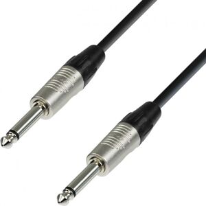 Adam Hall Cables 4 STAR IPP 0600 - Câble Instrument REAN Jack 6,35 mm mono vers Jack 6,35 mm mono - Câbles pour instruments