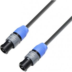 Adam Hall Cables 5 STAR S225 SS 0200 - Câble Enceinte 2 x 2,5 mm² Neutrik Speakon 2 Points vers - Câbles Speakon