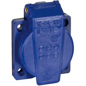 Showgear Chassis connector with cover VDE Bleu - Prise encastrables